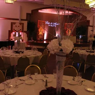 Brighten Up Event Lighting | Roseville Timber Creek Ballroom Pink Room Uplighting