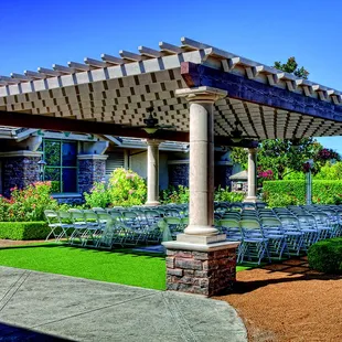 Beautiful wedding area