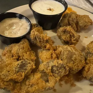 Gizzards with ranch and yummy gravy