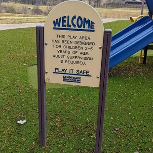 Park sign