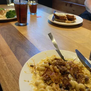 Mac Attack, Shrimp &amp; Scallop Risotto, Chicken Parmesan Sandwich