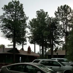 From the stairs to the road