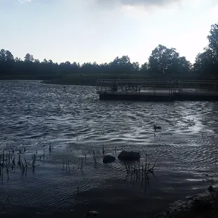 The lake about 5 min drive from timberlodge ,had a great playground for the younger kids and we did some fishing