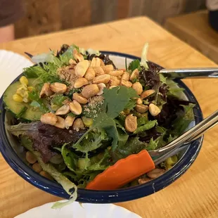 The Snoopy salad. Delicious!