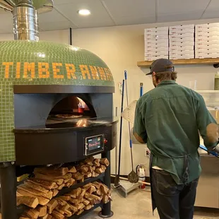 Had one of these rotating bring oven things.