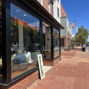 Front, looking down West Street.