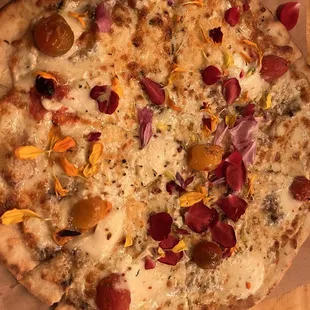 Lulu topping on Gluten Free Crust.