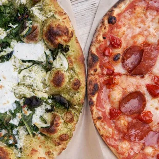 Green Monster (left) The Bentley (right)