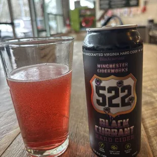 The Winchester cider works black currant cider was delicious  and a full pint