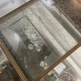 Broken floor, needs maintenance