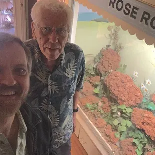 Joe loves to show off the showpiece display, but there are plenty of Noble history, gemstones and other goodies here besides rose rocks.