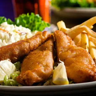 Beer Battered Fish &amp; Chips