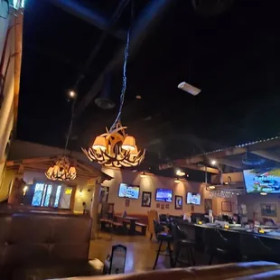 the interior of a restaurant