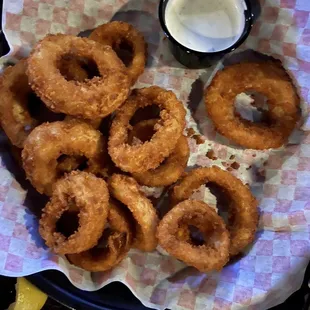 Onion Rings (some already eaten)