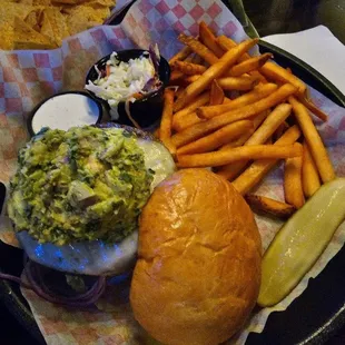 Guacamole burger
