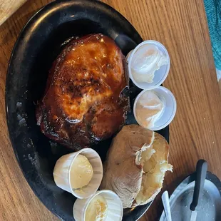 Amazing looking pork chop  special