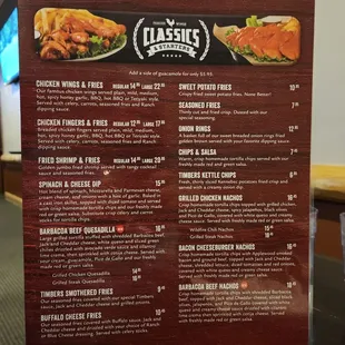 Menu April 2024