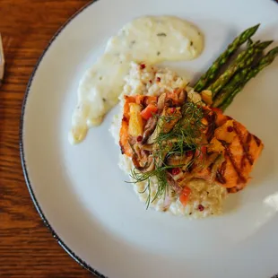 Grilled Atlantic Salmon