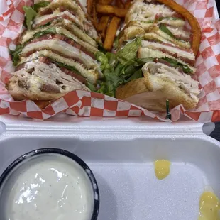 Club sandwich all turk