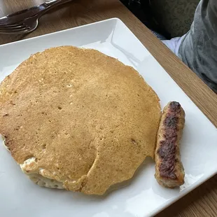 One pancake breakfast.