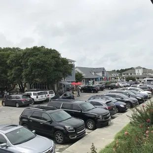 Parking can be tough. Grab that one spot!!!