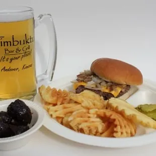 Our Brownie Bites are the perfect end to a great burger experience!