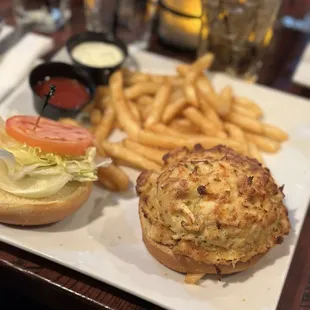 Crab Cake Sandwich