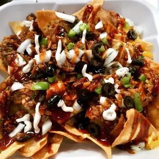 Southern Pulled Pork Nachos