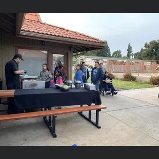 Residents enjoyed the tacos!!!