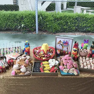 sushi and sashimi, outside