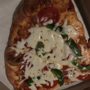 This is a piece of pizza for $3 and change!!!