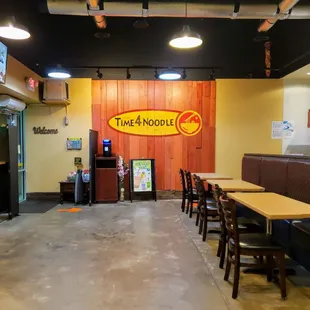 Seating Area at Time 4 Noodle