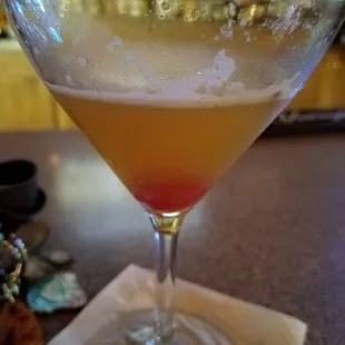 Pinaople upside down cake martini was also awesome!