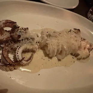 Squid Cacio E Pepe Squid
