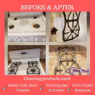 Kitchen Oven and Stove Cleaning