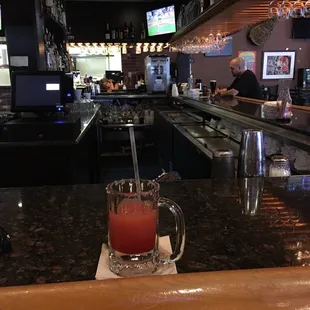 Bar area