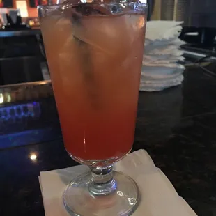 Malibu Punch - My Favorite Drink to Order Everywhere I Go. :-)