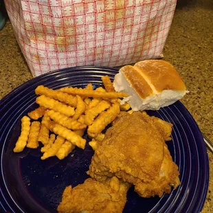 Chicken Dinner Plated