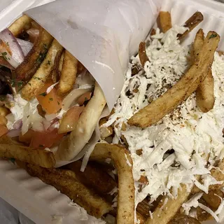 Greek Fries with Feta