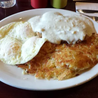 Chicken Fried Steak & Eggs