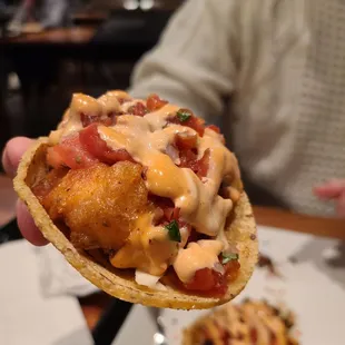 Fish taco from el barrio