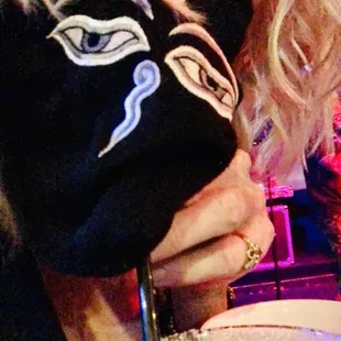 Maskin it to keep safe. Same goes for karaoke. No dancing.