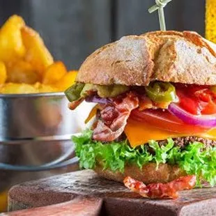 Burger &amp; Chips