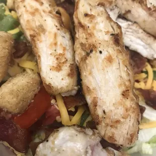 Grilled chicken salad!!!