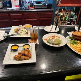 Eatin at the bar