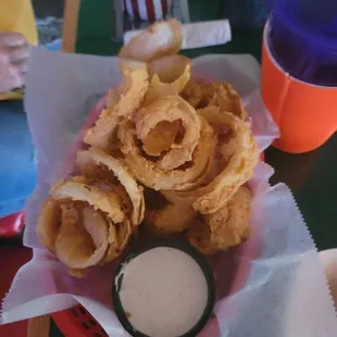 Yummy onion rings