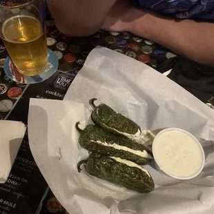 Jalapeño &quot;poppers&quot;