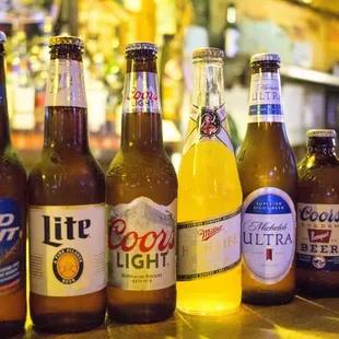 Great domestic, craft, and imported beer selection.