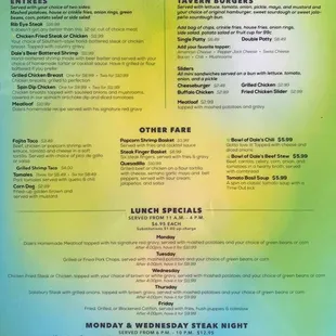 NEW MENU