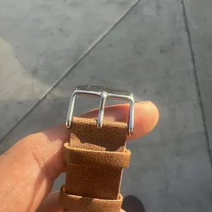 Watch buckle replacement